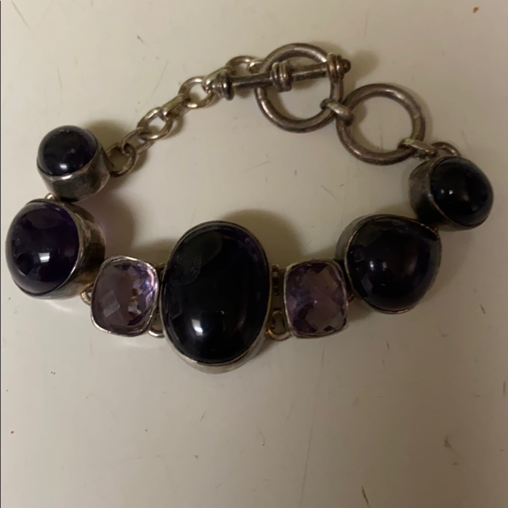 Amethyst bracelet